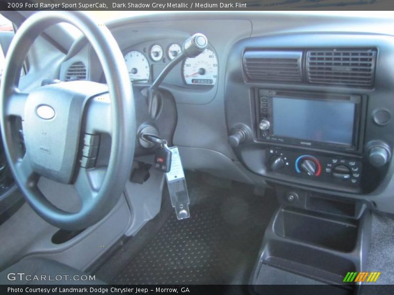 Dark Shadow Grey Metallic / Medium Dark Flint 2009 Ford Ranger Sport SuperCab