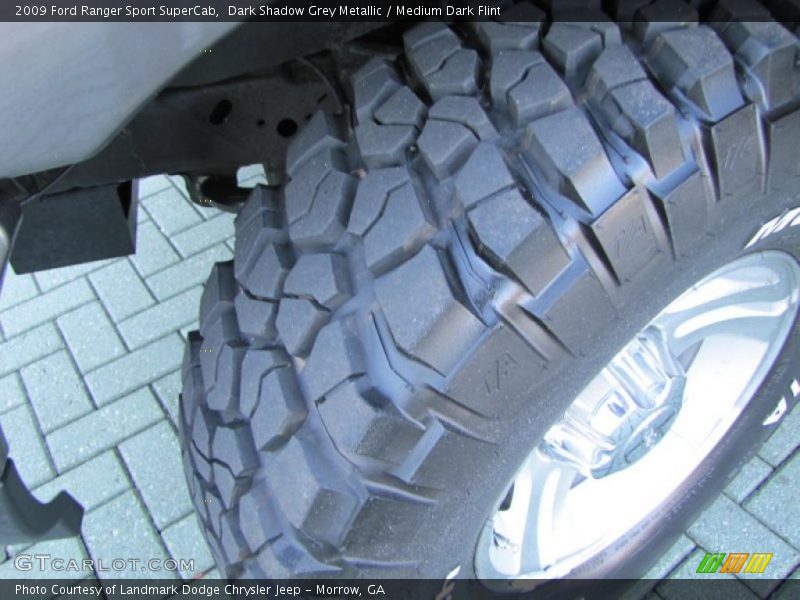 Dark Shadow Grey Metallic / Medium Dark Flint 2009 Ford Ranger Sport SuperCab