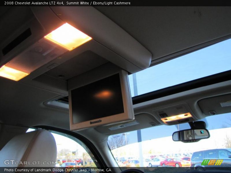 Summit White / Ebony/Light Cashmere 2008 Chevrolet Avalanche LTZ 4x4