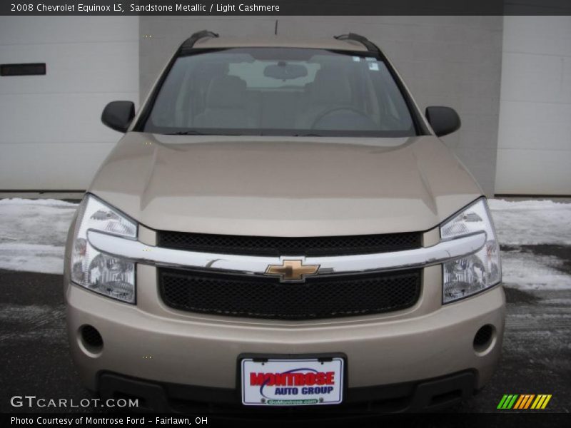 Sandstone Metallic / Light Cashmere 2008 Chevrolet Equinox LS