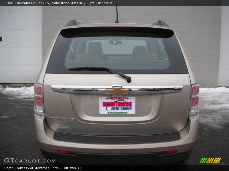 Sandstone Metallic / Light Cashmere 2008 Chevrolet Equinox LS
