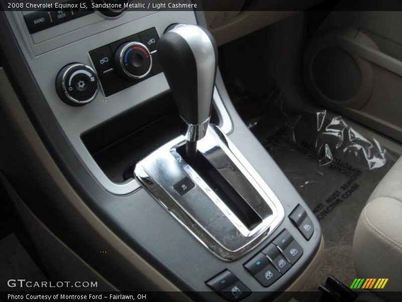 Sandstone Metallic / Light Cashmere 2008 Chevrolet Equinox LS