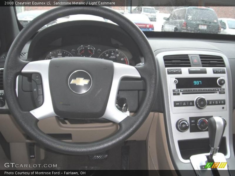 Sandstone Metallic / Light Cashmere 2008 Chevrolet Equinox LS