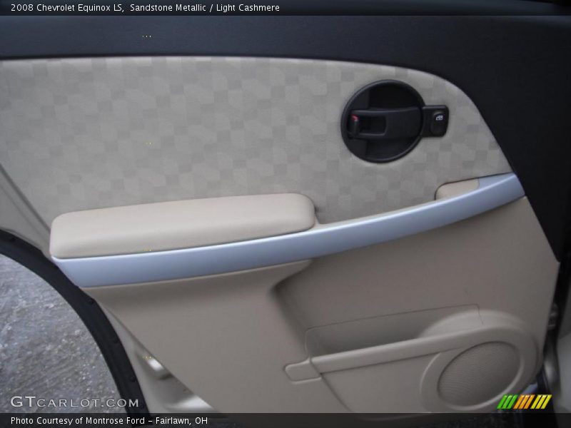 Sandstone Metallic / Light Cashmere 2008 Chevrolet Equinox LS