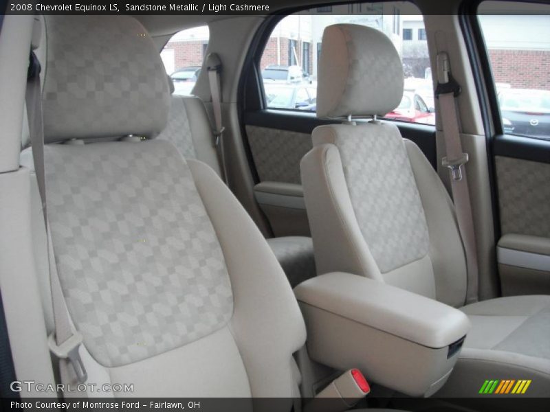 Sandstone Metallic / Light Cashmere 2008 Chevrolet Equinox LS