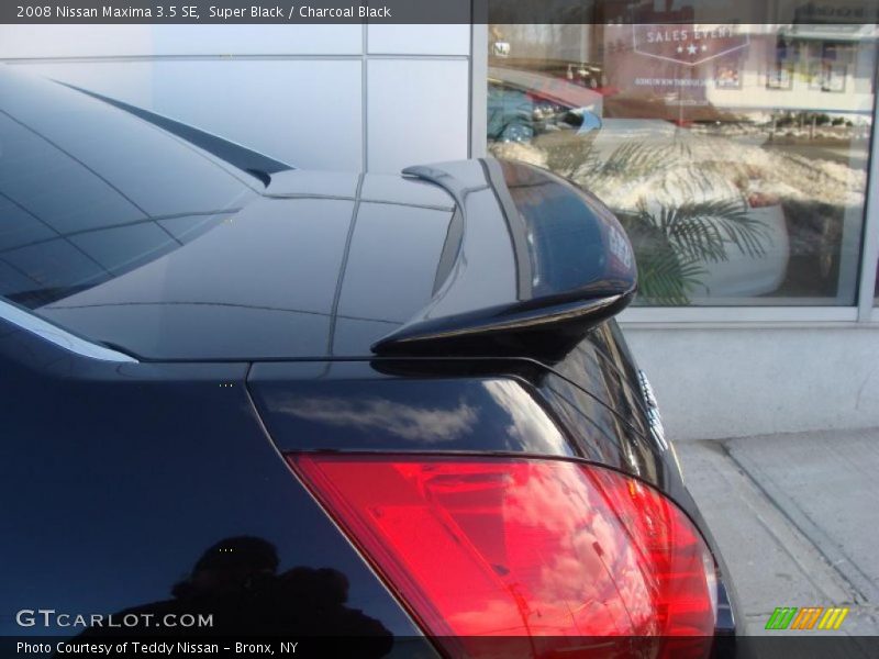 Super Black / Charcoal Black 2008 Nissan Maxima 3.5 SE