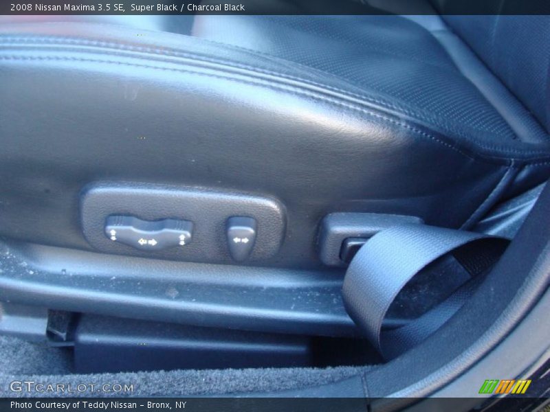 Super Black / Charcoal Black 2008 Nissan Maxima 3.5 SE