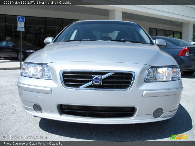 Silver Metallic / Graphite 2008 Volvo S60 2.5T