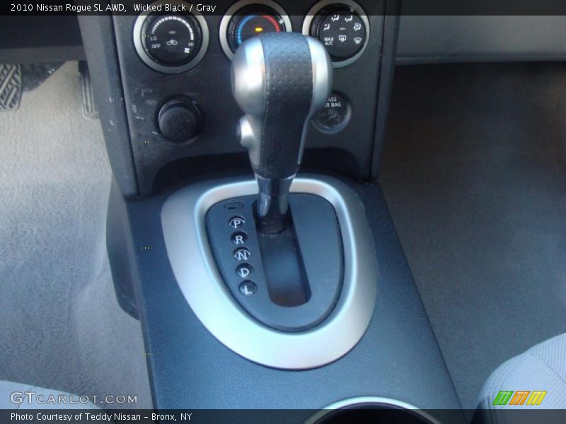 Wicked Black / Gray 2010 Nissan Rogue SL AWD