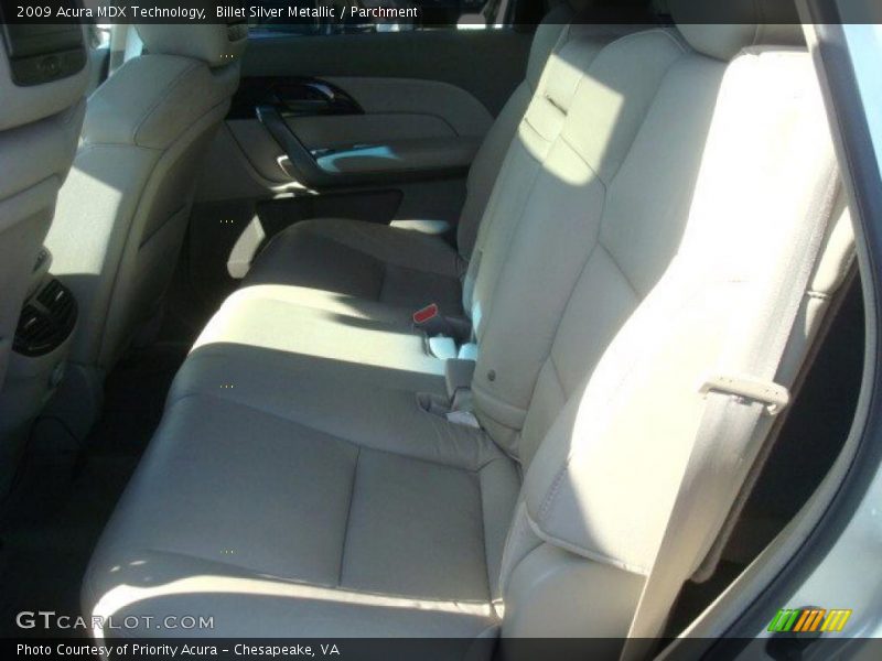 Billet Silver Metallic / Parchment 2009 Acura MDX Technology
