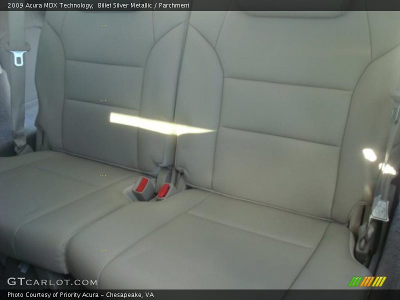 Billet Silver Metallic / Parchment 2009 Acura MDX Technology