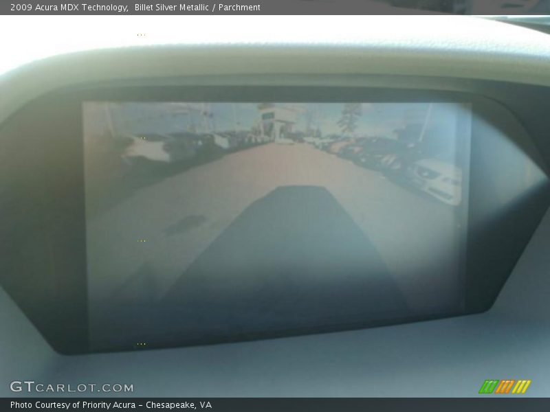 Billet Silver Metallic / Parchment 2009 Acura MDX Technology