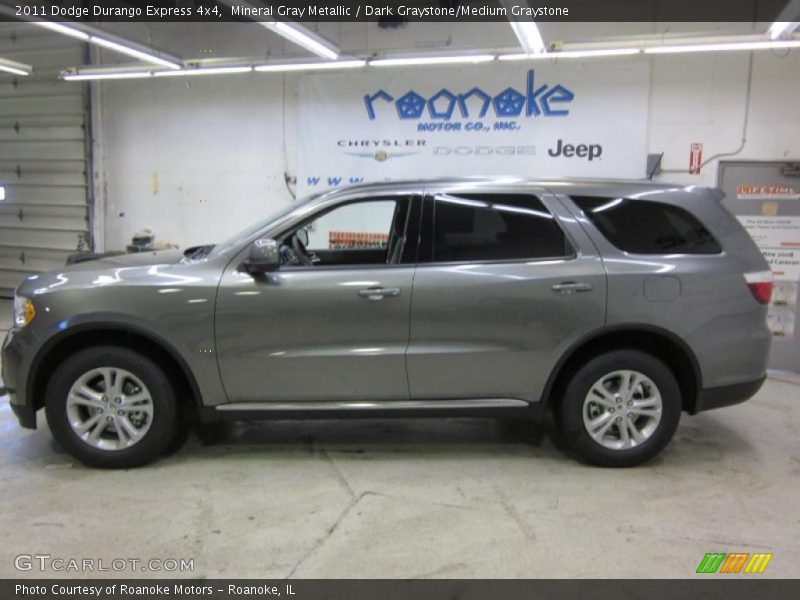 Mineral Gray Metallic / Dark Graystone/Medium Graystone 2011 Dodge Durango Express 4x4