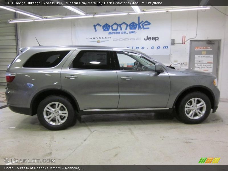 Mineral Gray Metallic / Dark Graystone/Medium Graystone 2011 Dodge Durango Express 4x4