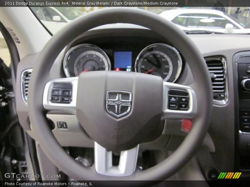  2011 Durango Express 4x4 Steering Wheel