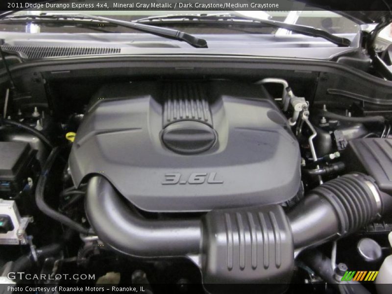  2011 Durango Express 4x4 Engine - 3.6 Liter DOHC 24-Valve VVT Pentastar V6