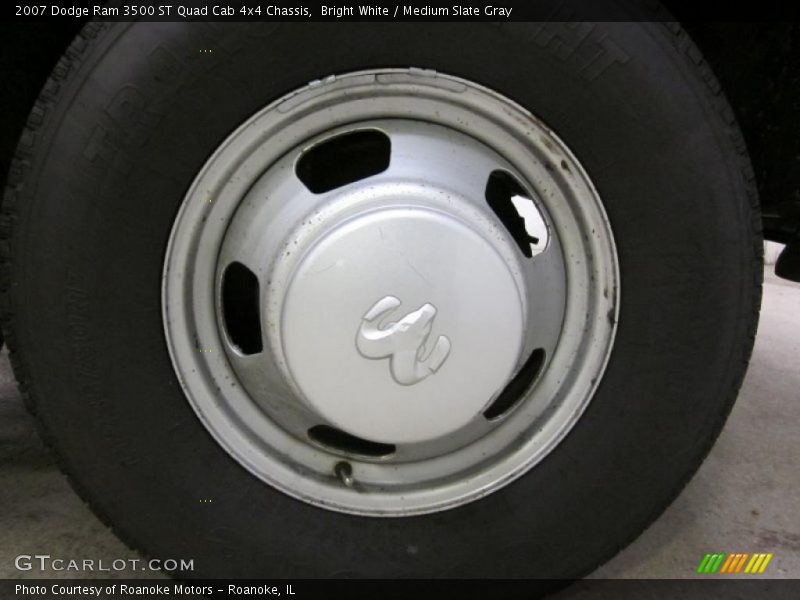  2007 Ram 3500 ST Quad Cab 4x4 Chassis Wheel