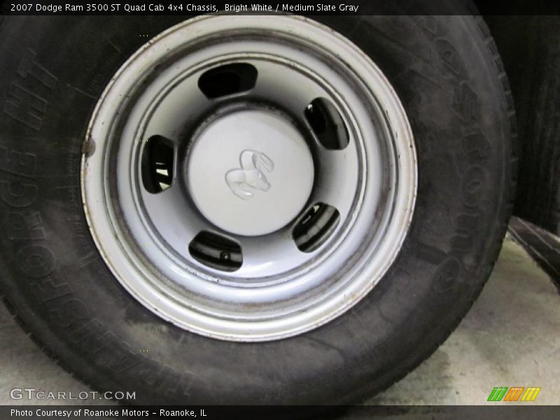  2007 Ram 3500 ST Quad Cab 4x4 Chassis Wheel