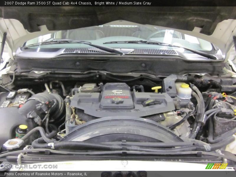  2007 Ram 3500 ST Quad Cab 4x4 Chassis Engine - 6.7 Liter OHV 24-Valve Turbo Diesel Inline 6 Cylinder