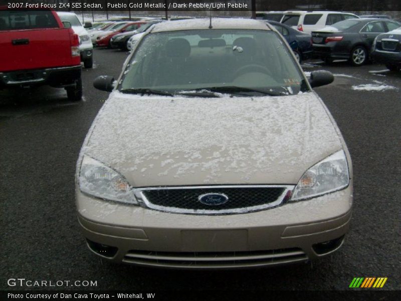 Pueblo Gold Metallic / Dark Pebble/Light Pebble 2007 Ford Focus ZX4 SES Sedan