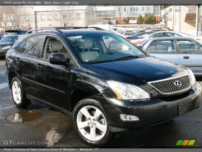 Black Onyx / Light Gray 2005 Lexus RX 330 AWD