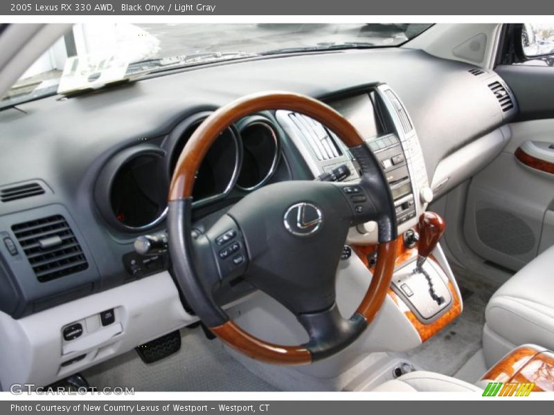 Black Onyx / Light Gray 2005 Lexus RX 330 AWD