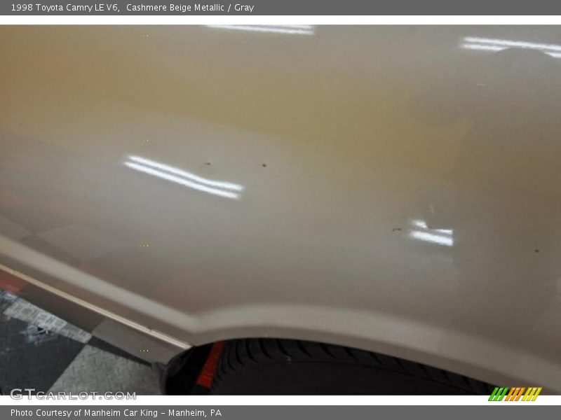 Cashmere Beige Metallic / Gray 1998 Toyota Camry LE V6