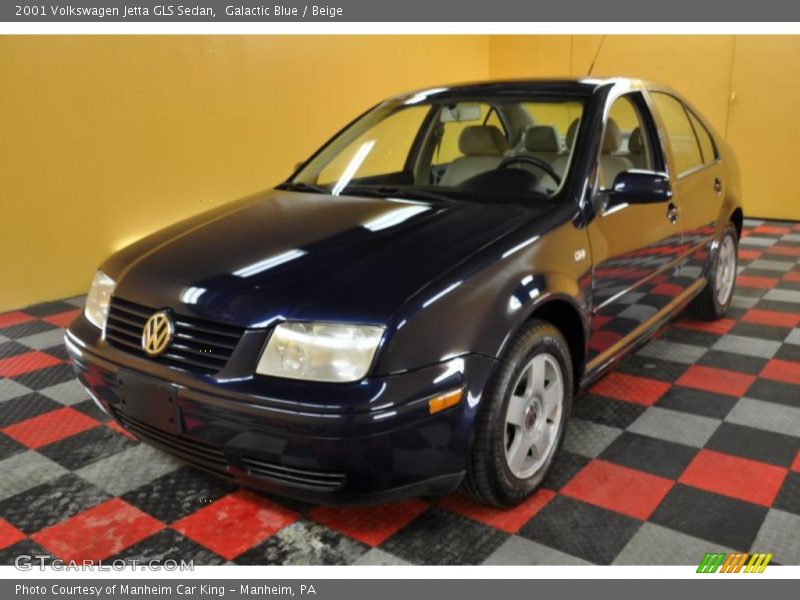 Galactic Blue / Beige 2001 Volkswagen Jetta GLS Sedan