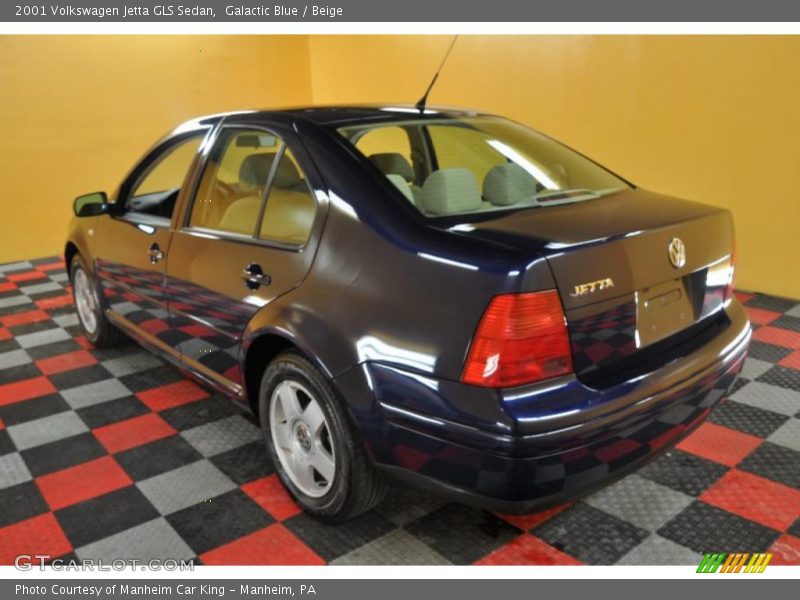 Galactic Blue / Beige 2001 Volkswagen Jetta GLS Sedan