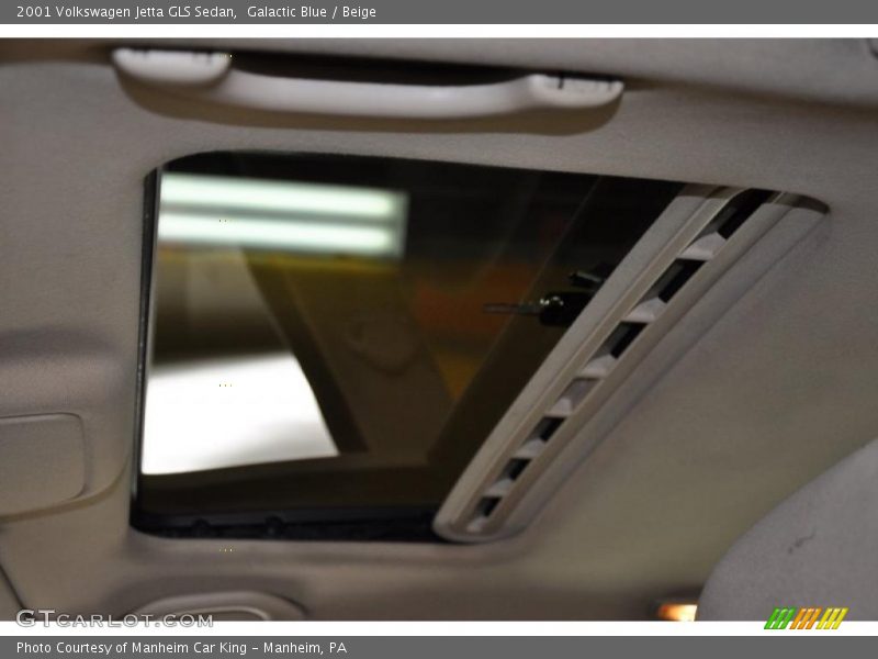 Galactic Blue / Beige 2001 Volkswagen Jetta GLS Sedan