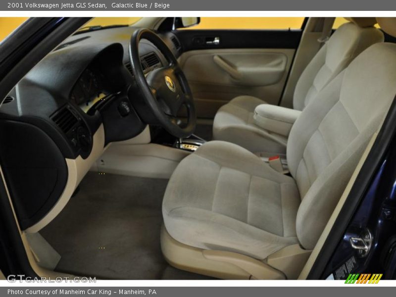 Galactic Blue / Beige 2001 Volkswagen Jetta GLS Sedan
