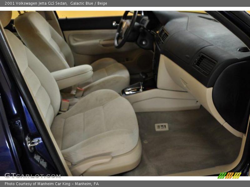 Galactic Blue / Beige 2001 Volkswagen Jetta GLS Sedan