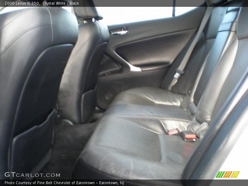 Crystal White / Black 2006 Lexus IS 350