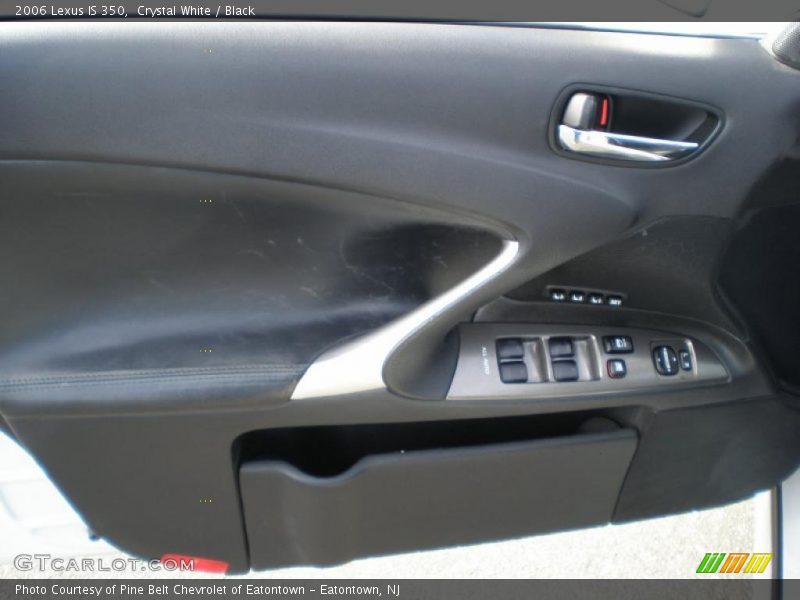 Crystal White / Black 2006 Lexus IS 350