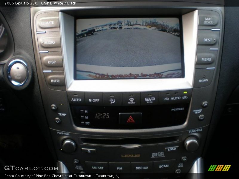 Crystal White / Black 2006 Lexus IS 350