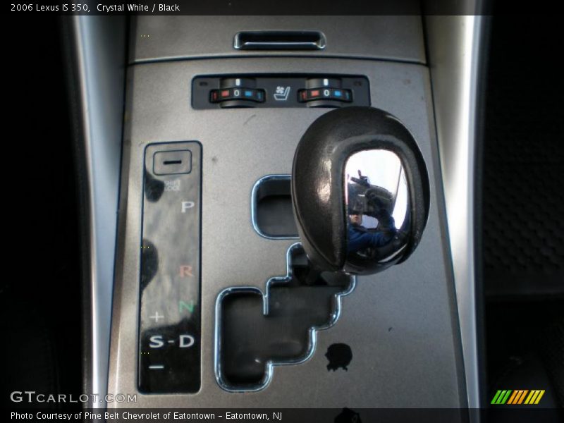 Crystal White / Black 2006 Lexus IS 350