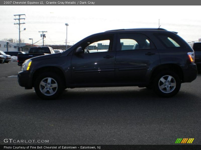 Granite Gray Metallic / Dark Gray 2007 Chevrolet Equinox LS