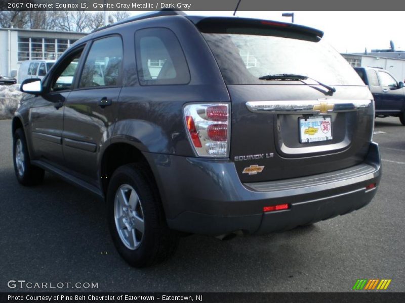 Granite Gray Metallic / Dark Gray 2007 Chevrolet Equinox LS
