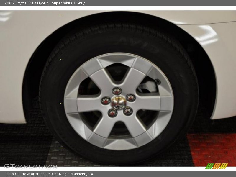 Super White / Gray 2006 Toyota Prius Hybrid