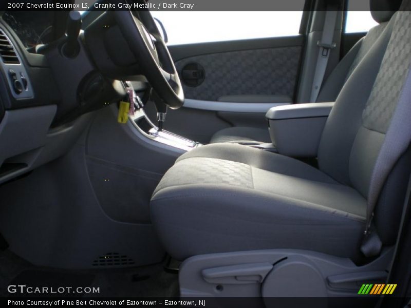 Granite Gray Metallic / Dark Gray 2007 Chevrolet Equinox LS