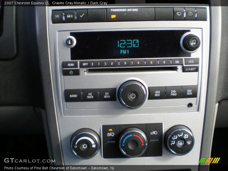 Granite Gray Metallic / Dark Gray 2007 Chevrolet Equinox LS