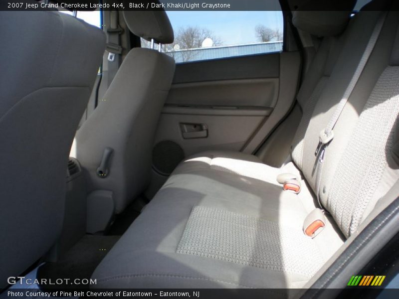 Black / Dark Khaki/Light Graystone 2007 Jeep Grand Cherokee Laredo 4x4