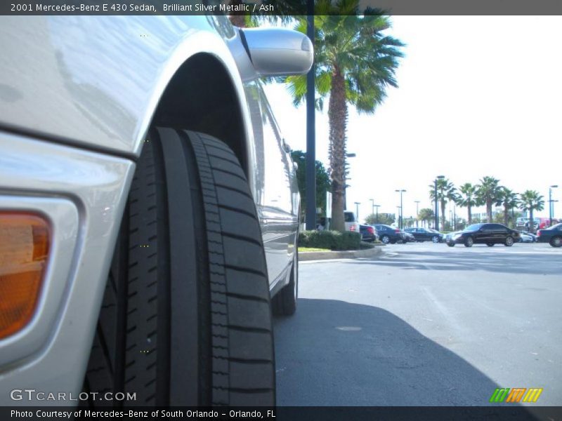 Brilliant Silver Metallic / Ash 2001 Mercedes-Benz E 430 Sedan