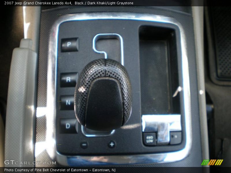 Black / Dark Khaki/Light Graystone 2007 Jeep Grand Cherokee Laredo 4x4