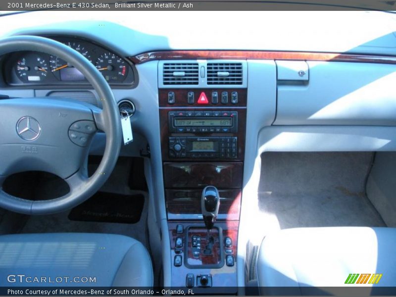 Brilliant Silver Metallic / Ash 2001 Mercedes-Benz E 430 Sedan
