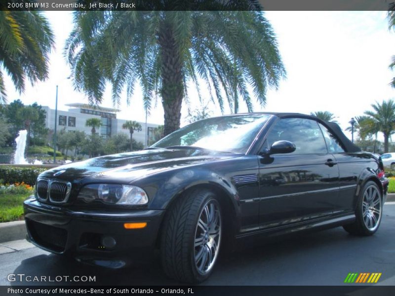 Jet Black / Black 2006 BMW M3 Convertible