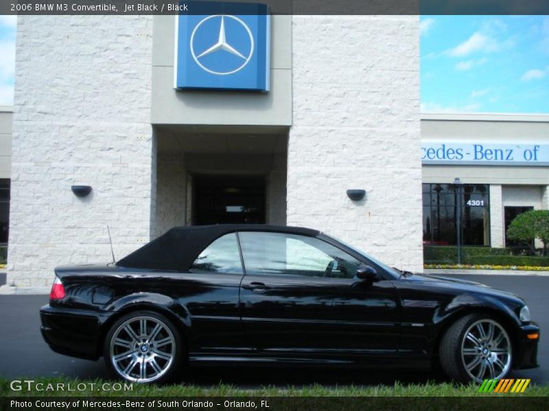 Jet Black / Black 2006 BMW M3 Convertible