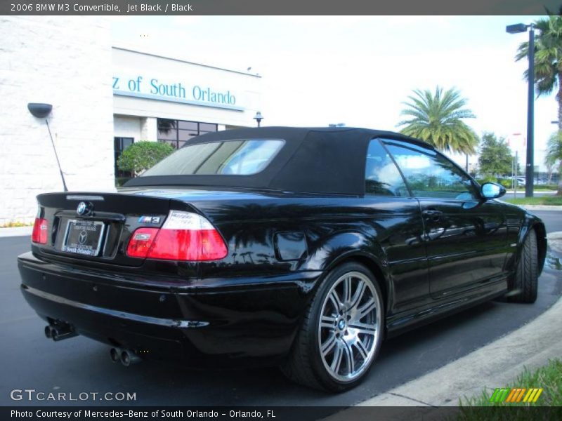 Jet Black / Black 2006 BMW M3 Convertible