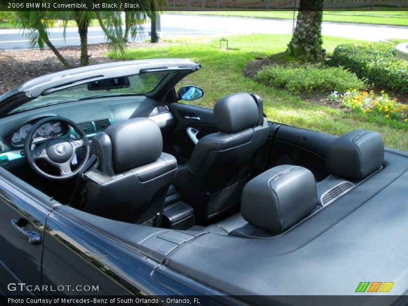 Jet Black / Black 2006 BMW M3 Convertible