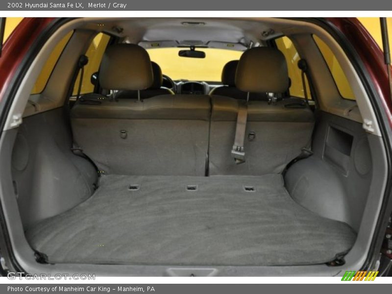  2002 Santa Fe LX Trunk